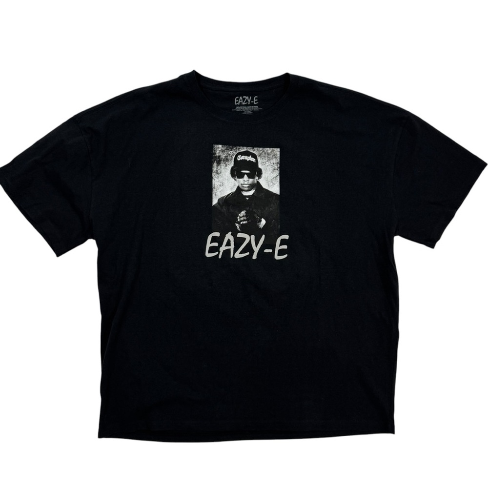 FASHION NOVA Black Graphic T-Shirt – EAZY-E Print XL